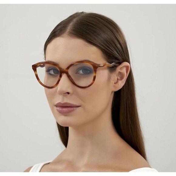 NEW  CHLOE SUNGLASSES CAT EYE HAVANA WOMEN EYEWEAR CHLOE - Picture 2 of 3